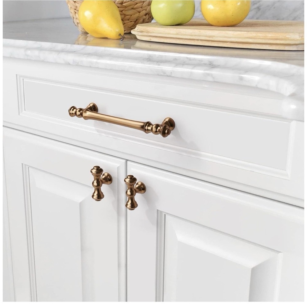 Asidrama 26 Pack 5 Inch 128mm Champagne Bronze Kitchen Cabinet Handles Brushed B - Picture 7 of 9